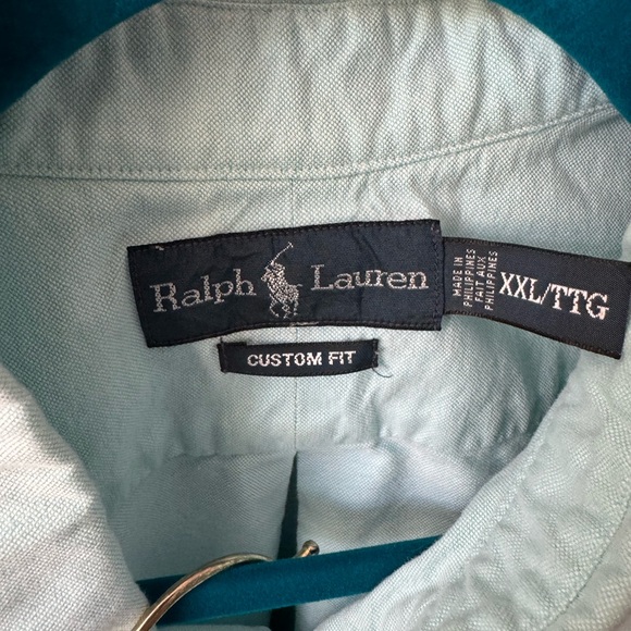 Men’s Polo shirts, package of four, grey, blue, pink, mint green - Picture 4 of 5